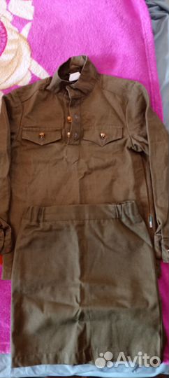 Военную форму на девочку