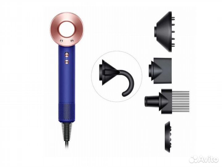 Фен Dyson Supersonic HD07 Vinca Blue. Наша вилка