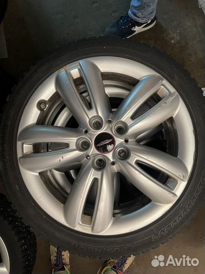 Комплект колес mini jcw r17 hakkapeliitta 8 205/45