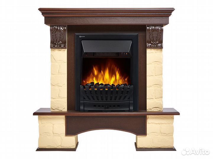 Портал Firelight Forte Classic U (угловой) камень