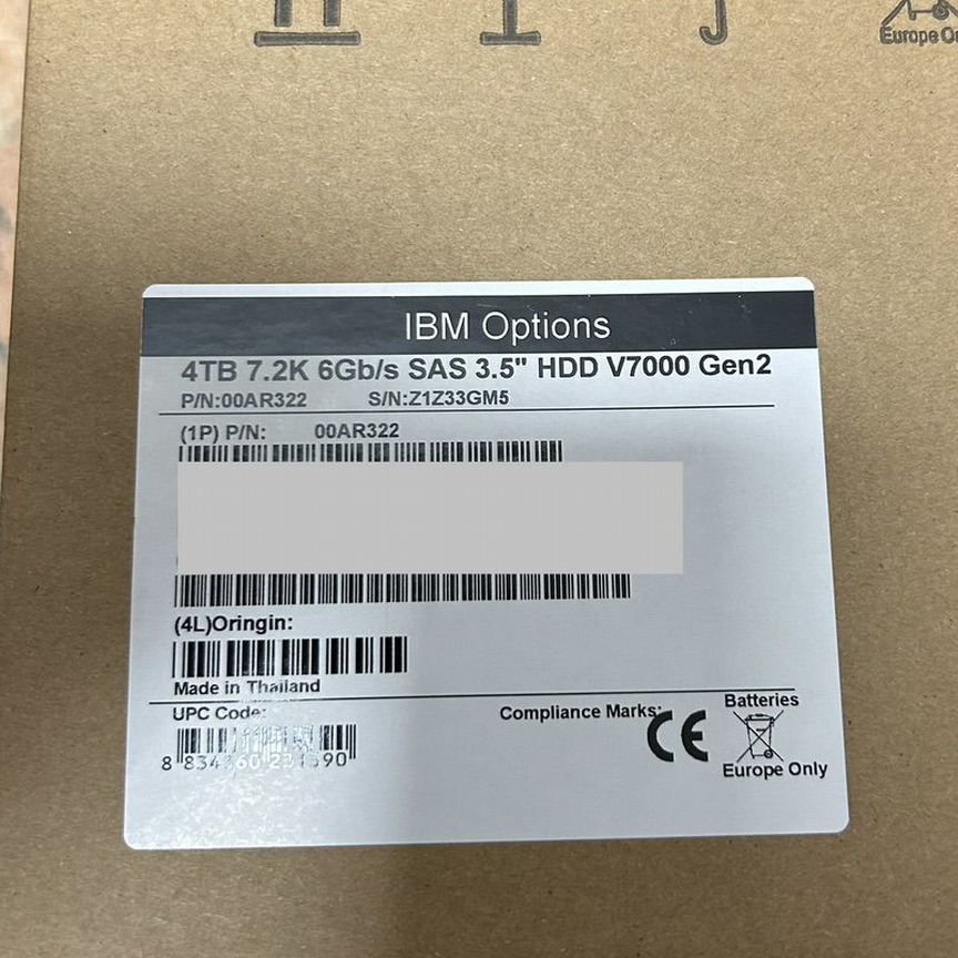 [00AR322] Жесткий Диск Ibm 4tb00ar421 V7000 G2