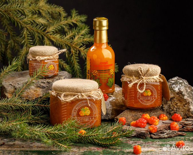 Варенье из морошки,черники,брусники,клюквы