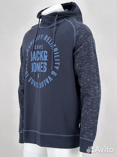 Худи мужской Синий EU 54 2XL UK 44 Jack & Jones