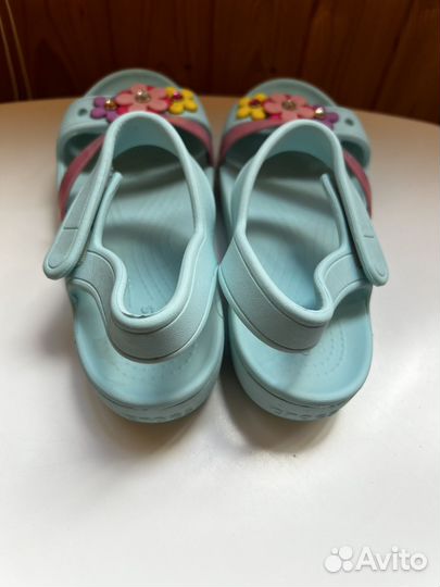 Crocs оригинальные для девочки, j2 (21см)