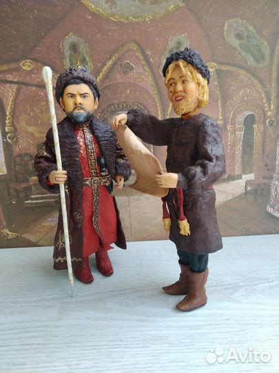 Ватная интерьерная игрушка
