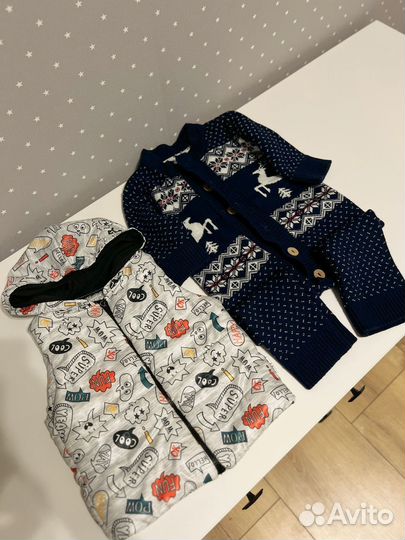 Пакет вещей на мальчика 62-80
