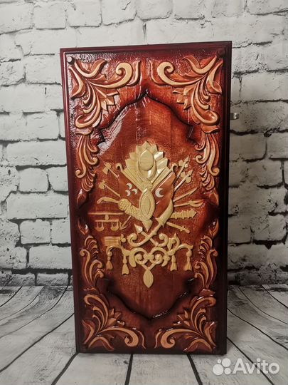 Нарды резные ручной работы