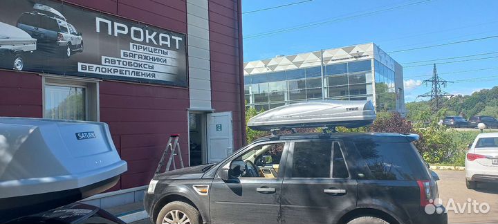 Автобокс на крышу аэродинамический