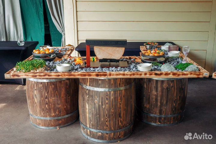 Бочки для фуршета