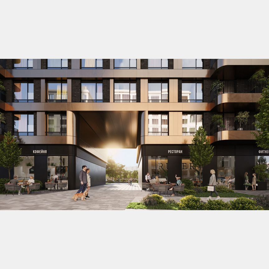 3-к. квартира, 98,5 м², 2/17 эт.