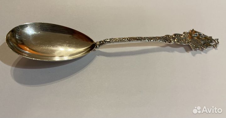 Ложка десертная серебро
