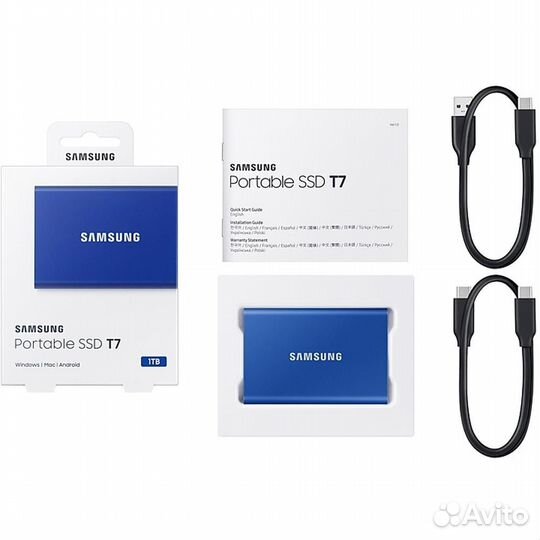 Внешний SSD-накопитель 1Tb Samsung T7 #318234