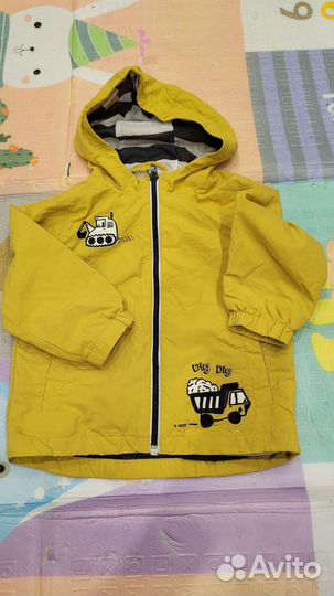 Куртка тёплая 92 Вещи пакетом на мальчика 86-92