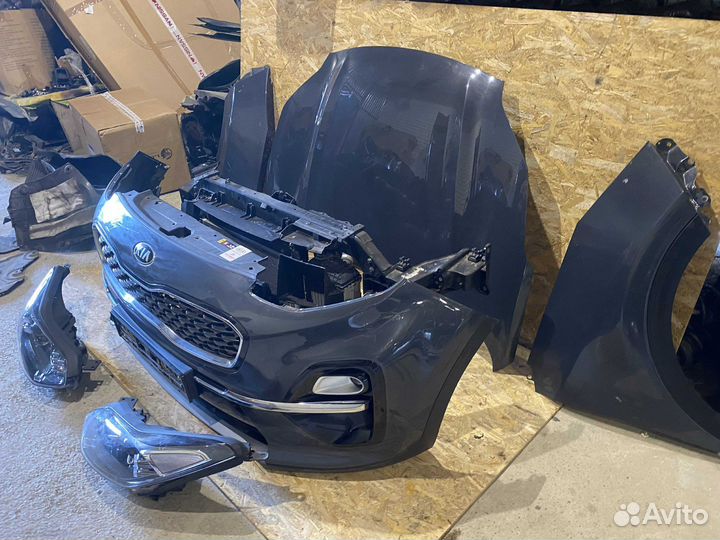 Передняя часть авто Киа Спортейдж 4