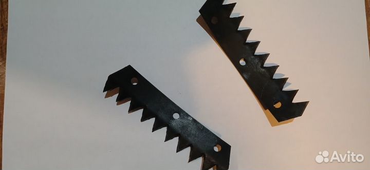 Зубчатые ножи на ручной ледобур 