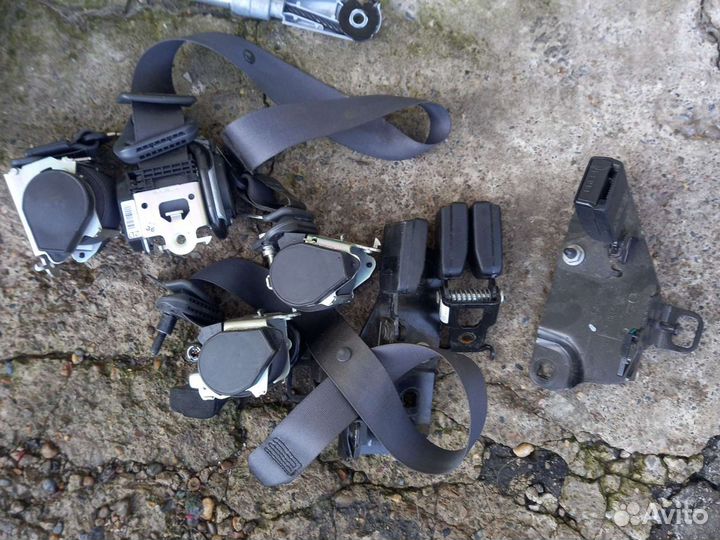 Рено сценик 2- ремни безопасности