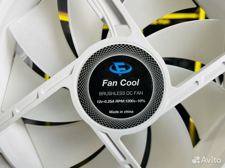 Новые вентиляторы для корпуса RGB 120мм