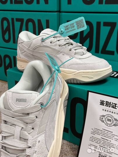 Дутыши Puma 180 tones Белые Оригинал Poizon