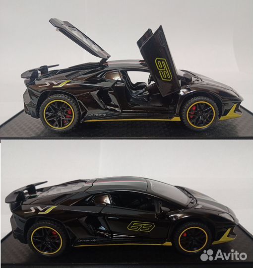 Новая металл модель Lamborgini LP780 1:32