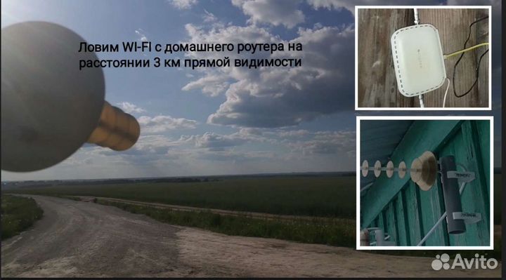 Сверхдальняя антенна для WI-FI