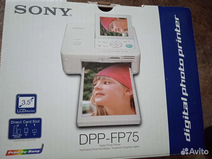 Компактный фотопринтер Sony