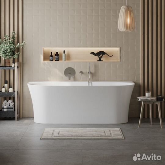 Акриловая ванна BelBagno BB711-1700-750