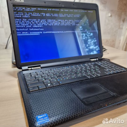 Asus k50c на запчасти или востстановление