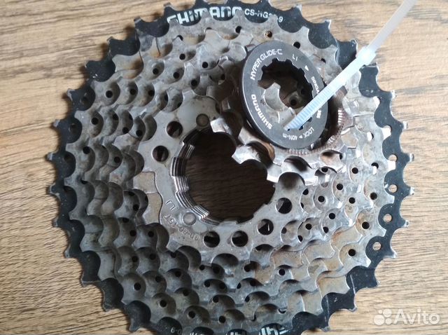 Кассета 9 скоростей. Shimano cs-hg20-9