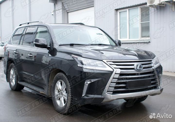 Рейлинги черные Lexus LX 570