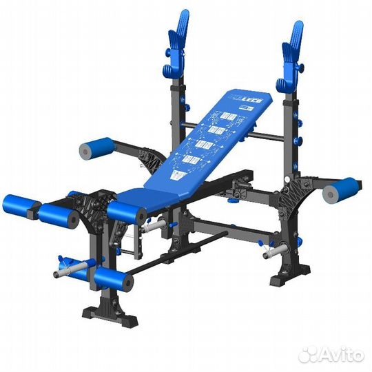 Стойка-скамья+штанги с блинами+другое