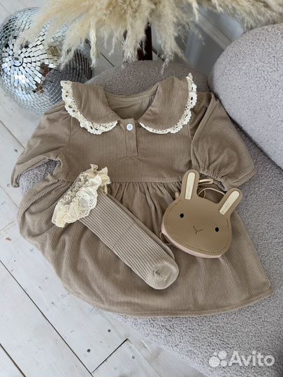 Платье для девочки 80,90,100