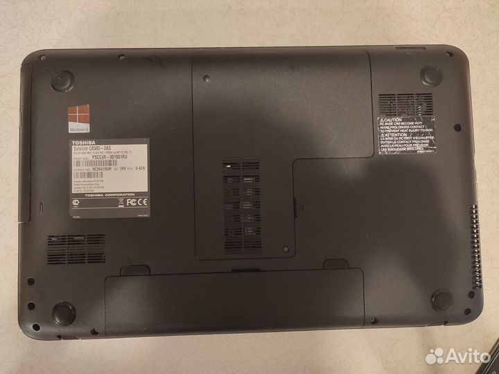 Ноутбук toshiba satellite C850D-D6S + планшет