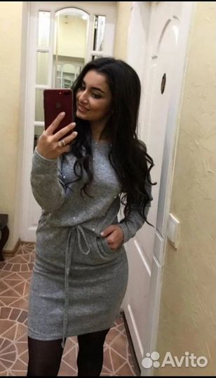 Платье из ангоры