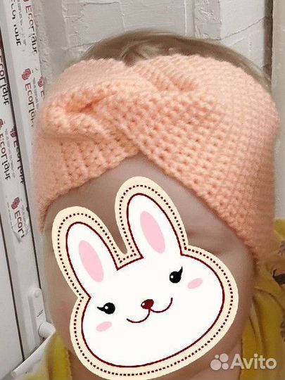 Повязка на голову для девочки