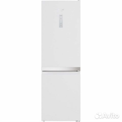 Холодильник HotPoint HT 5180 W белый, серебристый