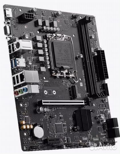 Материнская плата MSI microatxlga1700 pciexpress4