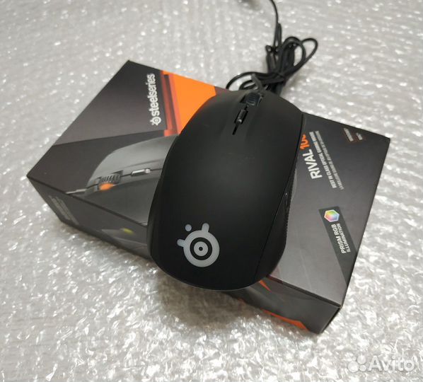 Мышка игровая SteelSeries Rival 100 черная