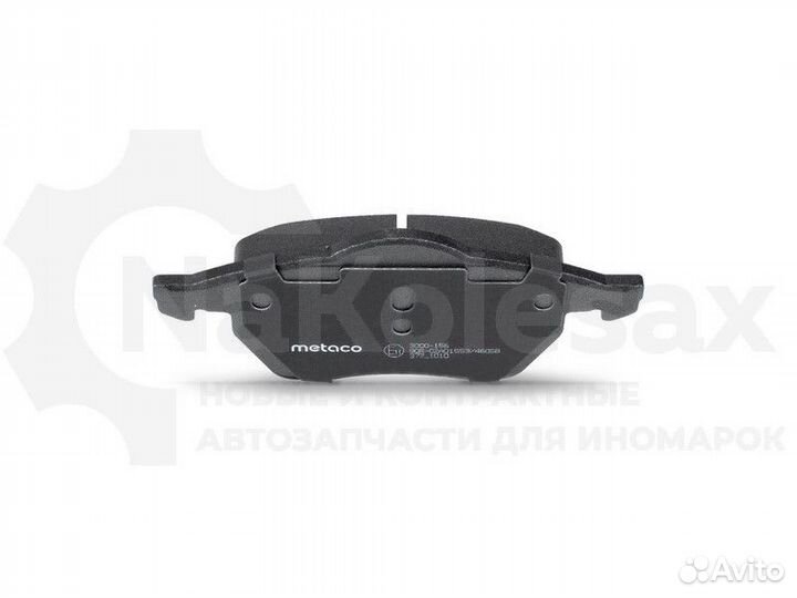 Колодки тормозные передние к-кт Metaco 3000-156