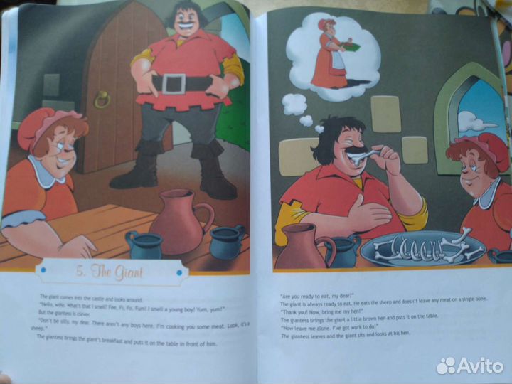 Английск в фокусе 5кл,Джек и бобовое зернышко книг