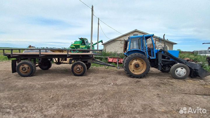 Трактор МТЗ (Беларус) 82.1 с КУН, 1986