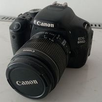 Зеркальный фотоаппарат canon eos 600d kit 18 135