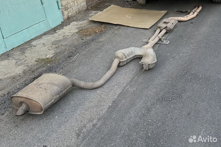 Выхлопная трасса bmw e39 М54