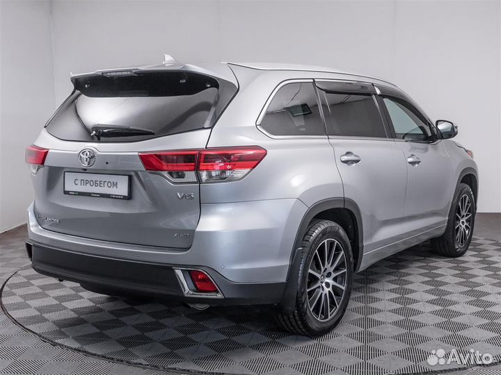 Toyota Highlander 3.5 AT, 2016, 142 960 км