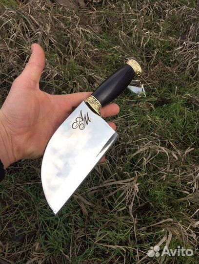 Нож дамасская сталь ручная работа н12.19