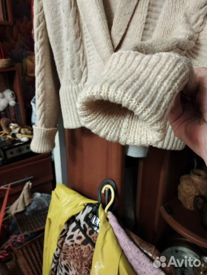 Кардиган женский 46 - 48 из носочной шерсти