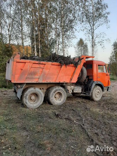 Доставка песка, земли,щебня, пгс,отсев
