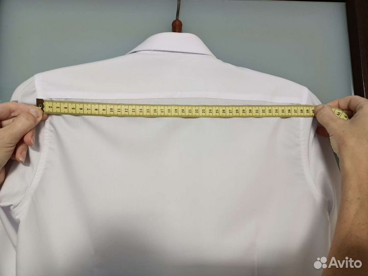Рубашка белая мальчику, 158-164