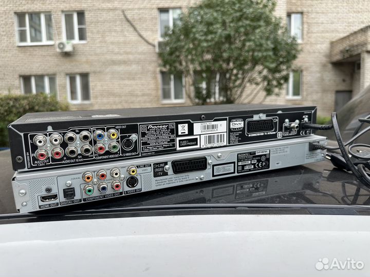 DVD плеер Pioneer DV-585A+ DVD плеер Sony NS76h