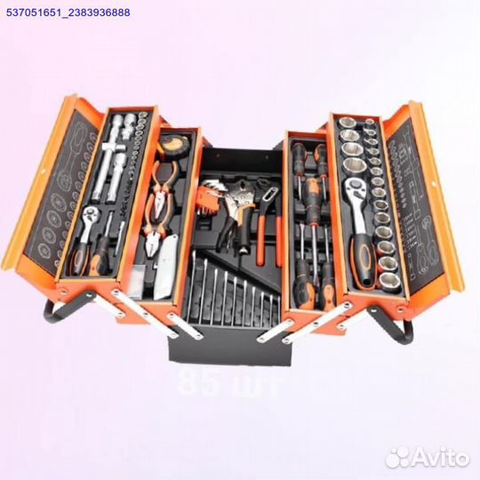 Набор инмтрументов 85 предметов (Арт.43829)