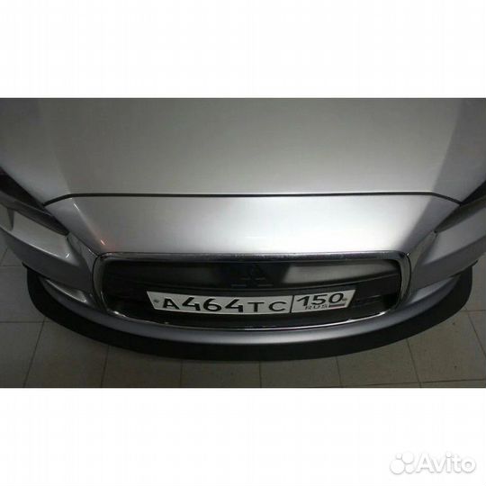 Сплиттер бампера (юбка) Mitsubishi Lancer 10 X
